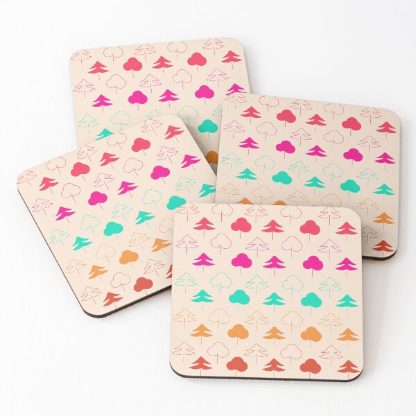 Item preview, Colorful Simple Tree Pattern designed and sold by tlemskaya.