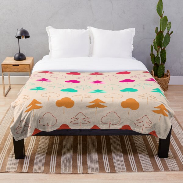 Item preview, Colorful Simple Tree Pattern designed and sold by tlemskaya.