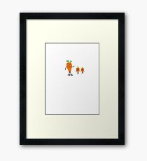 Baby Carrots Framed Print