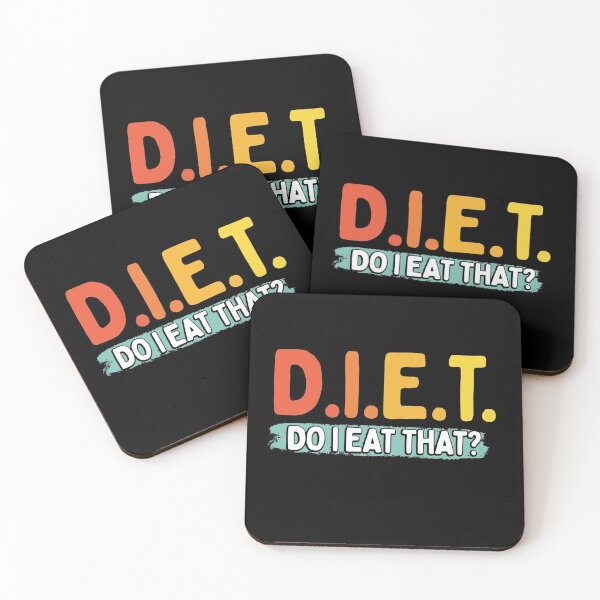 Item preview, DIET Do I Eat That? Gift Idea Shirt for Healthy Life designed and sold by Maindy.