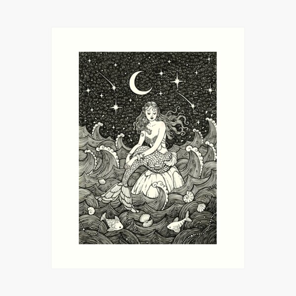 The Sea Wished Me Love Art Print