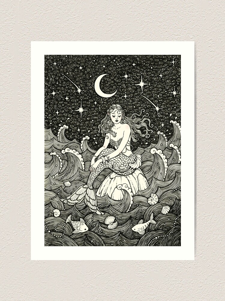 Alternate view of The Sea Wished Me Love Art Print