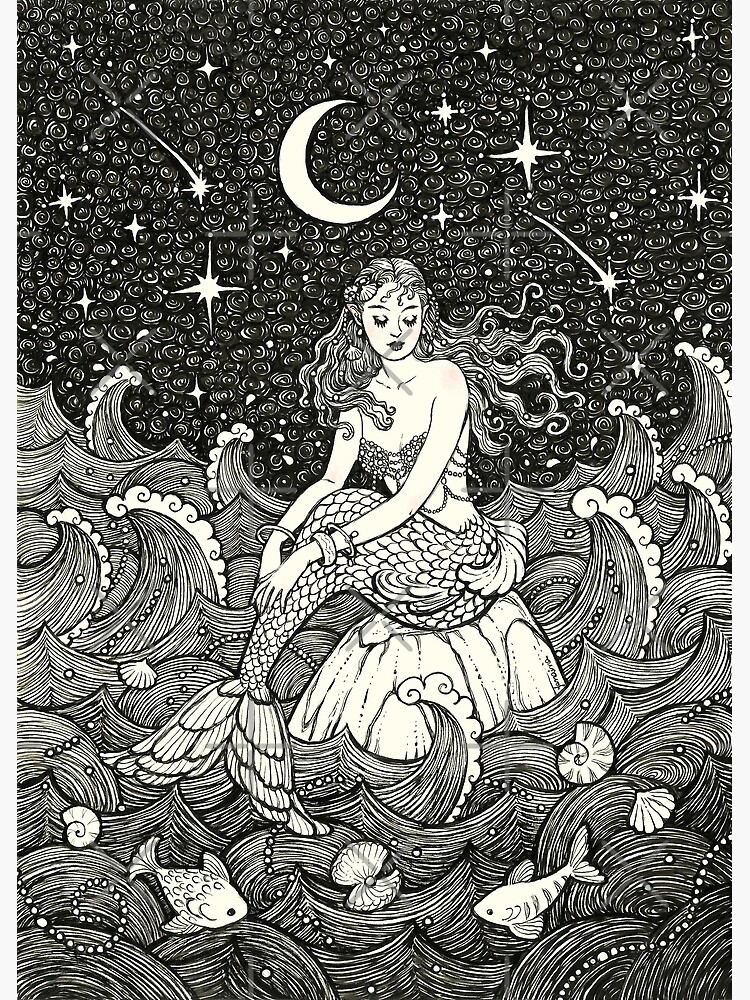 The Sea Wished Me Love by JanainaArt
