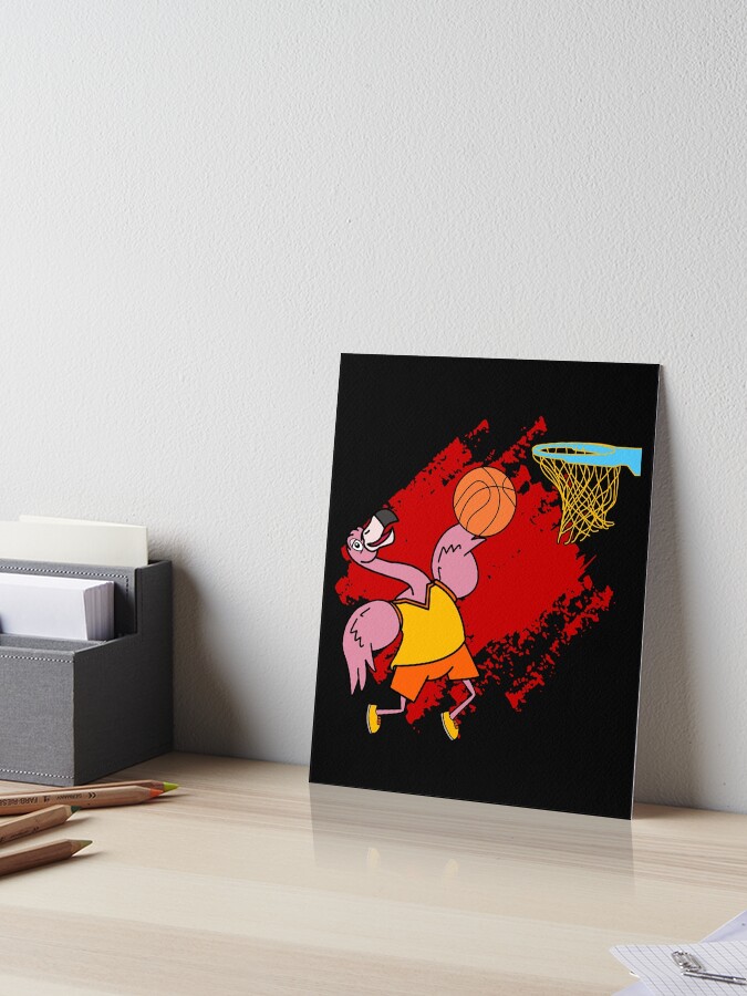 basket flamant rose