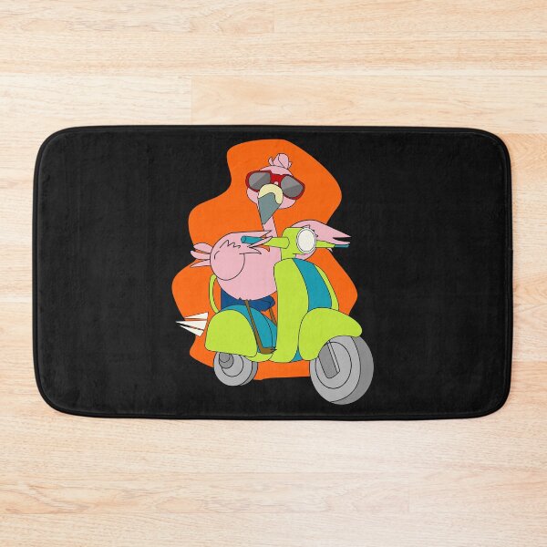 Item preview,  Flamingo Flamingos Pink Bird Moped Gift designed and sold by eiwo87.