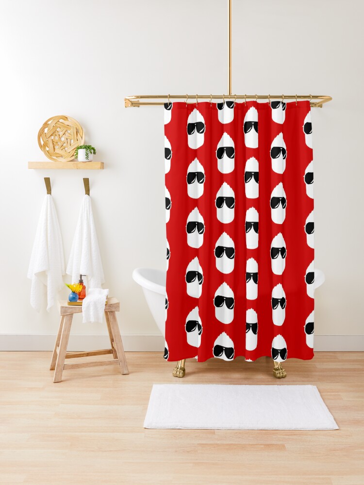 Oblivioushd Shower Curtain By Lazarb Redbubble - roblox guest home decor redbubble