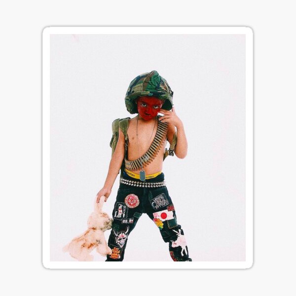 Hell or High Water Cover Zillakami Sticker