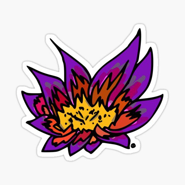 Jungle Flower Sticker