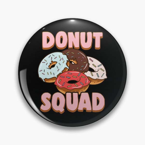 Item preview, Donut Squad Donut Lover Breakfast Food Pun designed and sold by perfectpresents.