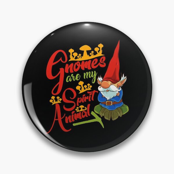 Item preview, Funny Gnomes Are My Spirit Animal Cute Gnome Fans designed and sold by perfectpresents.
