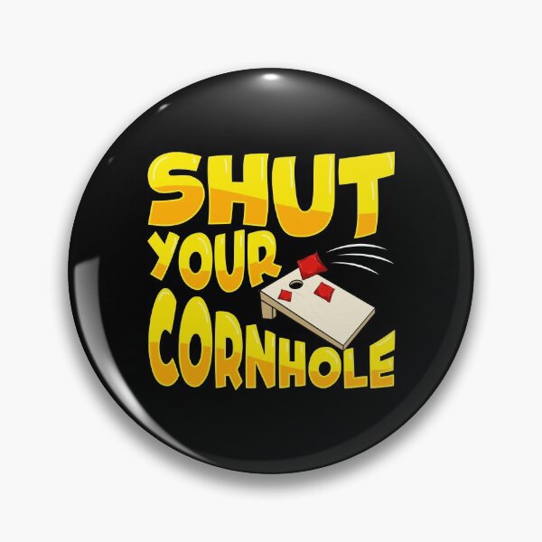 Item preview, Cute & Funny Shut Your Cornhole Bean Bag Tossing designed and sold by perfectpresents.