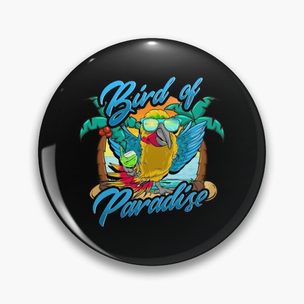 Item preview, Bird Of Paradise Parrot Relaxing Beach Vacation designed and sold by perfectpresents.