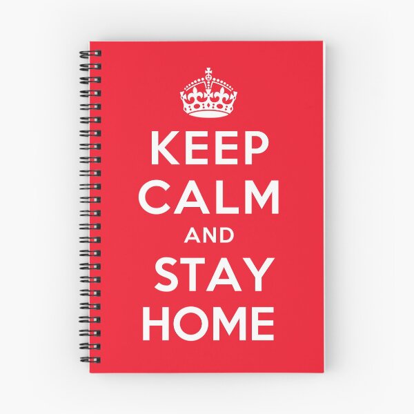 Item preview, Keep Calm and Stay Home designed and sold by joshcartoonguy.