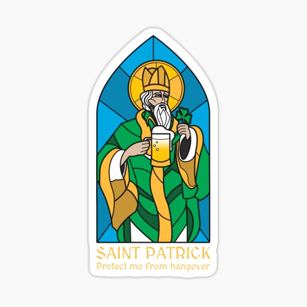 Saint Patrick Church Sticker By Shirtbricks Redbubble