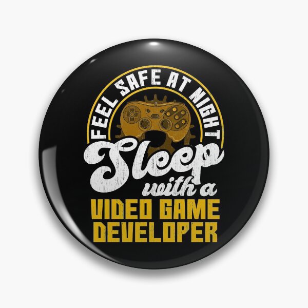 Item preview, Feel Safe At Night Sleep With Video Game Developer designed and sold by perfectpresents.