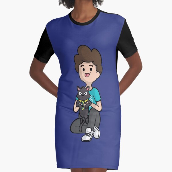 Roblox Cats Dresses Redbubble - denis meets red dress girl roblox