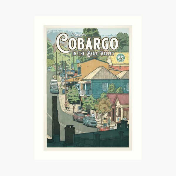 Cobargo Art Print