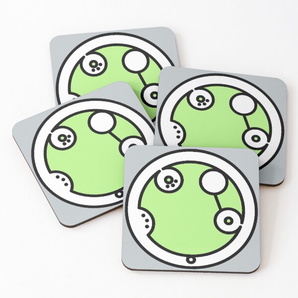 Item preview, Agender in Circular Gallifreyan in Agender Flag Colors designed and sold by CaelanPride.