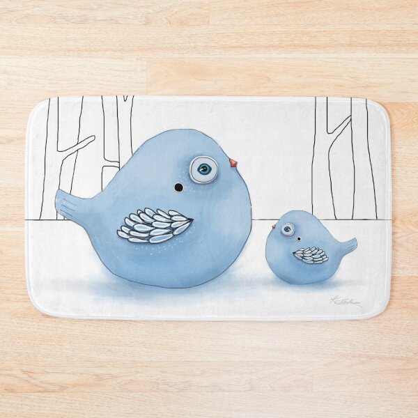 Item preview, Little Blue Birds designed and sold by Karin Taylor.