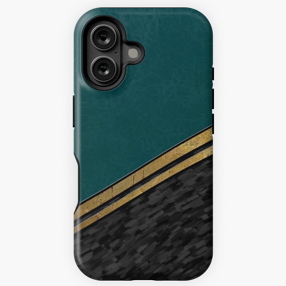 Aqua Gold Samsung Galaxy Phone Case
