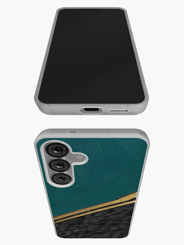 Aqua Gold Samsung Galaxy Phone Case