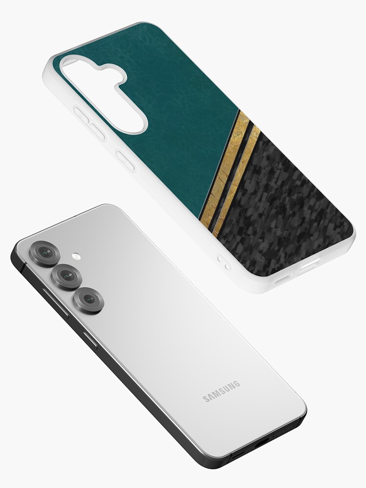 Aqua Gold Samsung Galaxy Phone Case