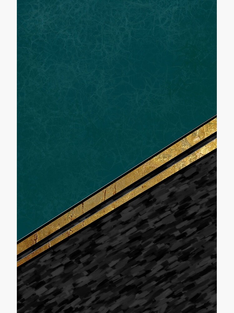 Aqua Gold Samsung Galaxy Phone Case