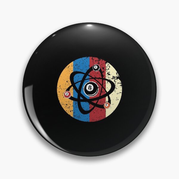 Item preview, Billiards Ball Atom Science Pool Player Scientists designed and sold by perfectpresents.