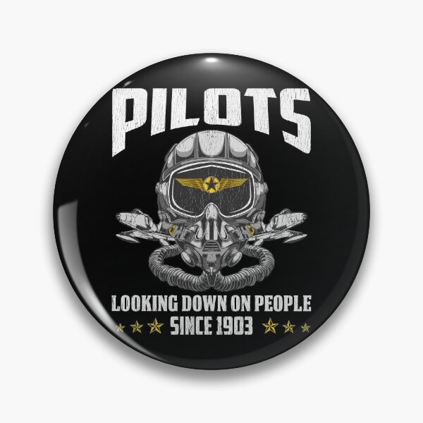 Item preview, Funny Pilots Looking Down On People Since 1903 Pun designed and sold by perfectpresents.