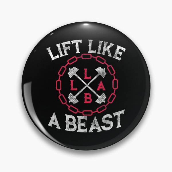 Item preview, Lift Like a Beast Weightlifting Powerlifting Gym designed and sold by perfectpresents.