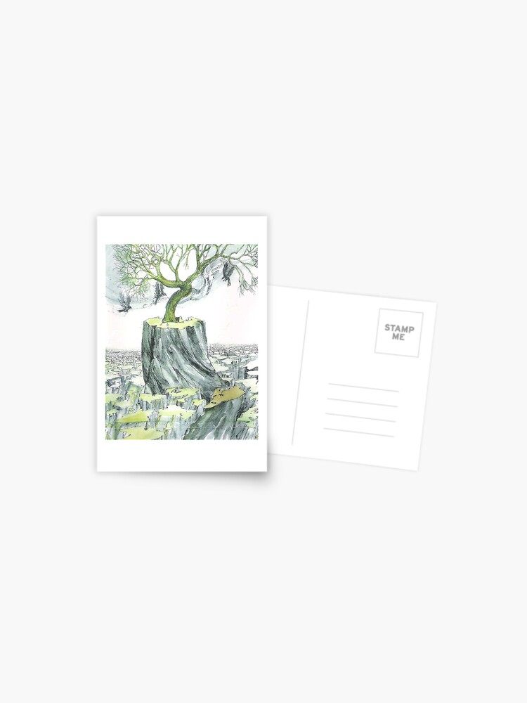 Thumbnail 1 of 2, Postcard, Tree Nymph designed and sold by Davol White.