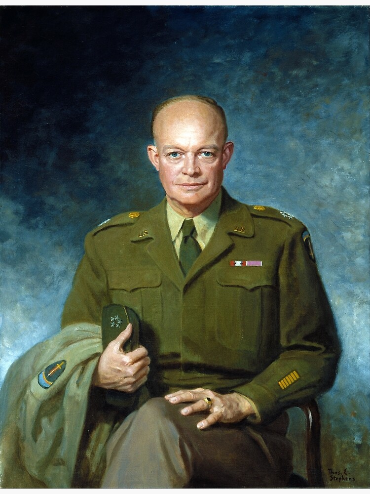 Dwight D. Eisenhower by Thomas Edgar Stephens (1947) by allhistory
