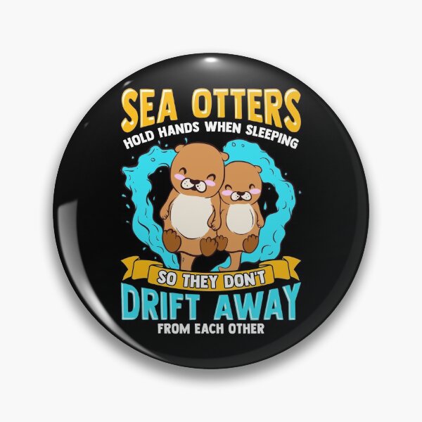 Item preview, Sea Otters Hold Hands When Sleeping Cute Otter designed and sold by perfectpresents.