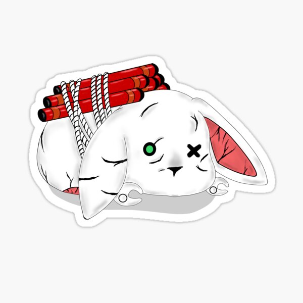 Tiny Tina Rabbit Glossy Sticker