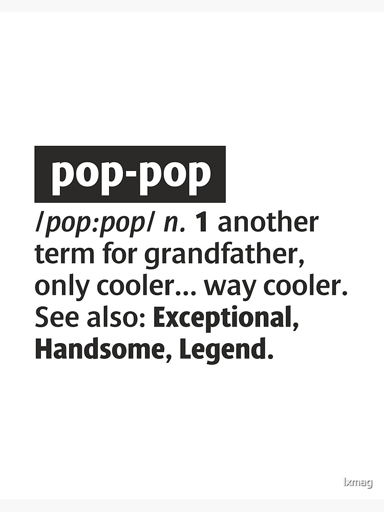 pop pop fathers day gifts