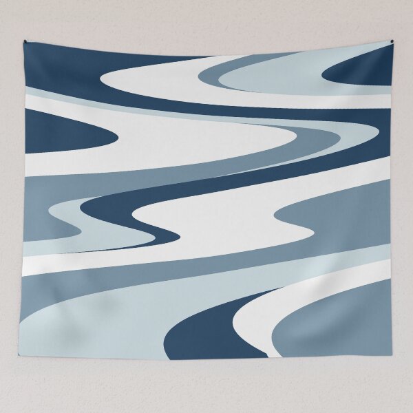 Item preview, pattern blue white #pattern designed and sold by JBJart.