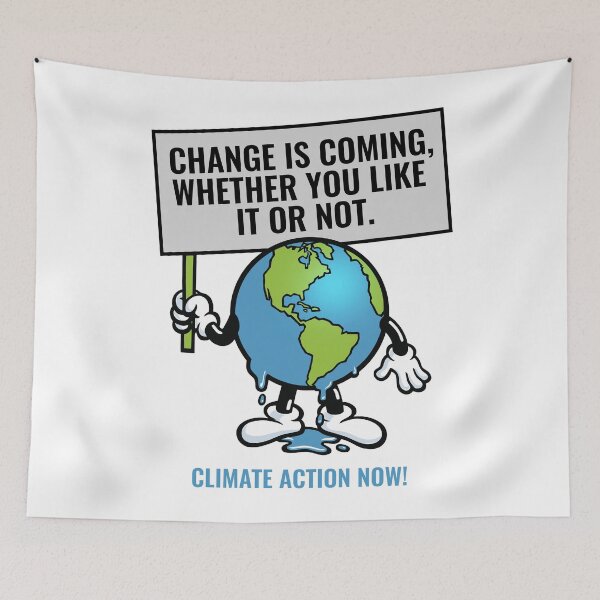 Item preview, Climate Justice Now Stop Environmental pollution  designed and sold by ReignGFX.