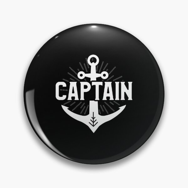 Item preview, Cute Captain Anchor I Am The Captain of This Boat designed and sold by perfectpresents.