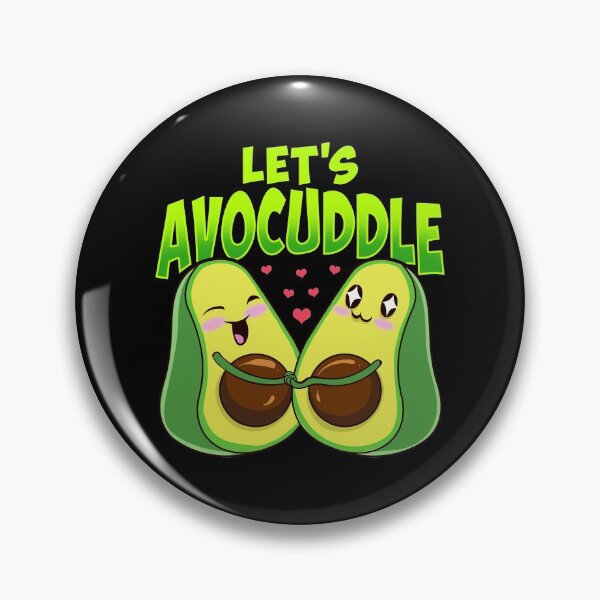 Item preview, Let's Avocuddle Cute & Funny Avocado Pun designed and sold by perfectpresents.