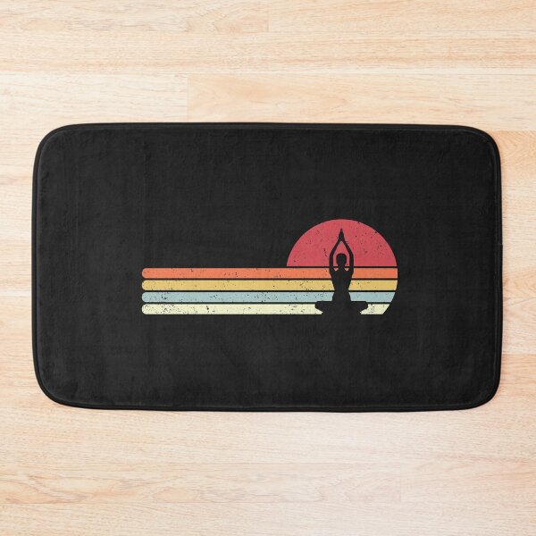 Item preview, Yoga Print. Retro Style Meditation Graphic designed and sold by PackAPunch.