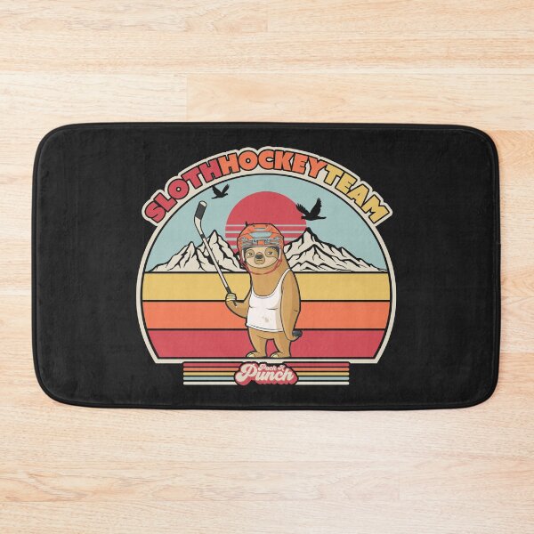 Item preview, Sloth Hockey Team Design. Retro Style Product designed and sold by PackAPunch.