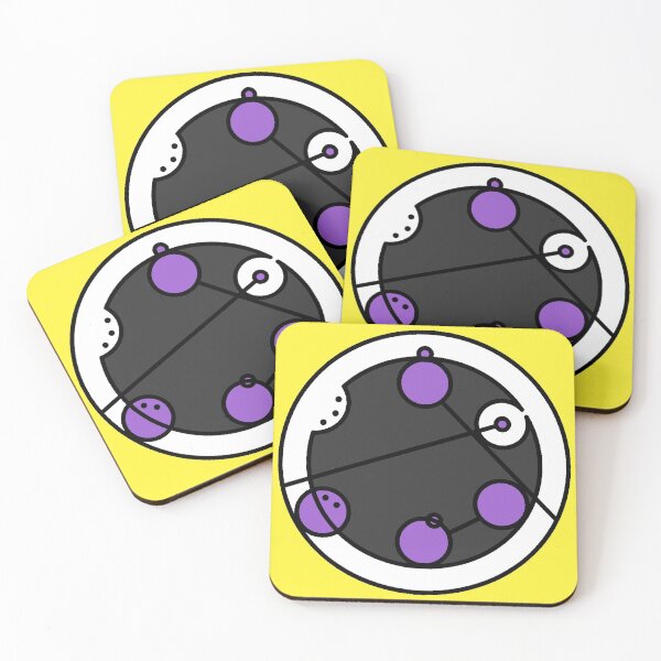 Item preview, Nonbinary in Circular Gallifreyan in Nonbinary Flag Colors designed and sold by CaelanPride.