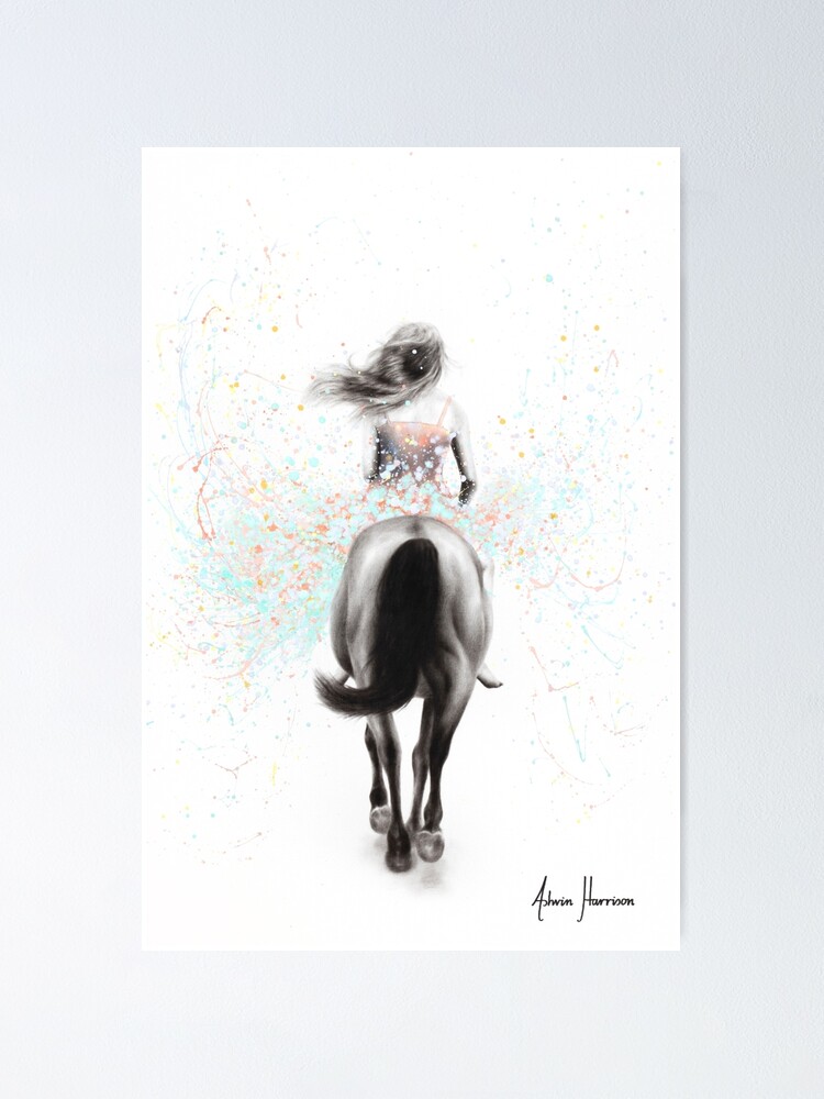 Whimsical Unicorn print by Ashvin Harrison
