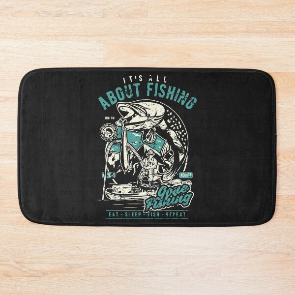 Item preview, Se trata de diseño de pesca. Camiseta divertida, retro y angustiada designed and sold by PackAPunch.