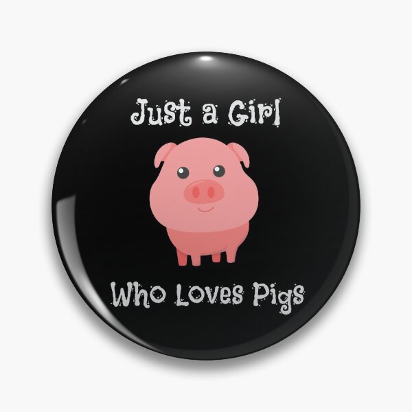 Item preview, Just a Girl Who Loves Pigs Cute Baby Pig Piglet designed and sold by perfectpresents.