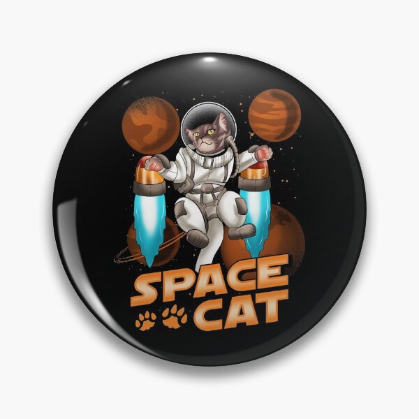 Item preview, Cute Space Cat Adorable Kitty Astronaut designed and sold by perfectpresents.