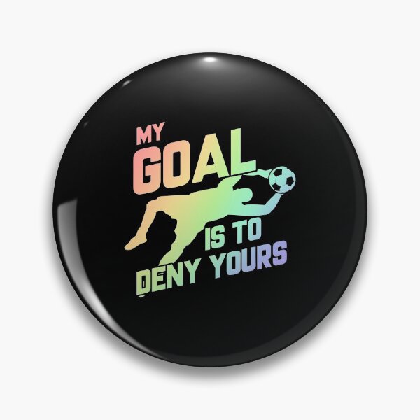Item preview, My Goal Is To Deny Yours Soccer Goalie Soft Rainbow designed and sold by perfectpresents.