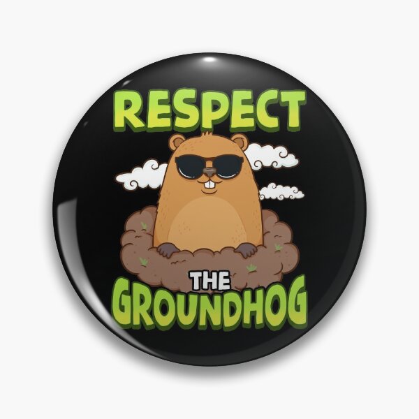 Item preview, Cute & Funny Respect The Groundhog designed and sold by perfectpresents.