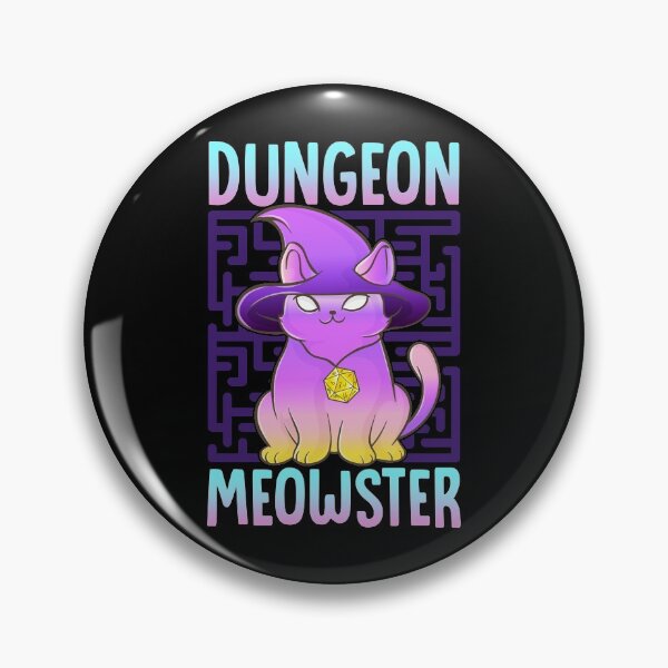 Item preview, Dungeon Meowster Tabletop Gamer designed and sold by perfectpresents.