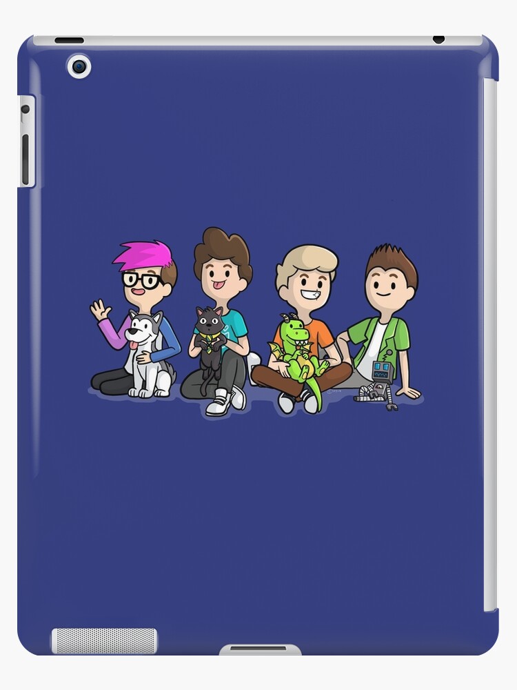 Denis And Pals Ipad Case Skin By Lazarb Redbubble - roblox denis daily meep city